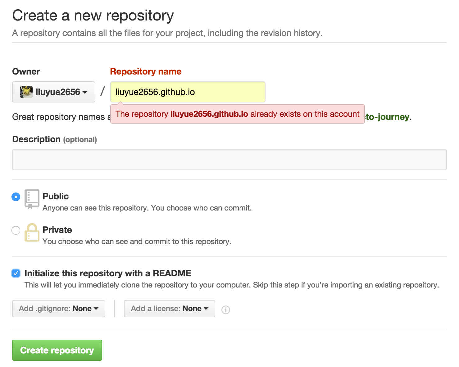 create Repository